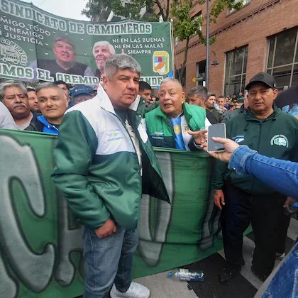 Camioneros protestó en la calle para exigir indemnizaciones millonarias que quedaron