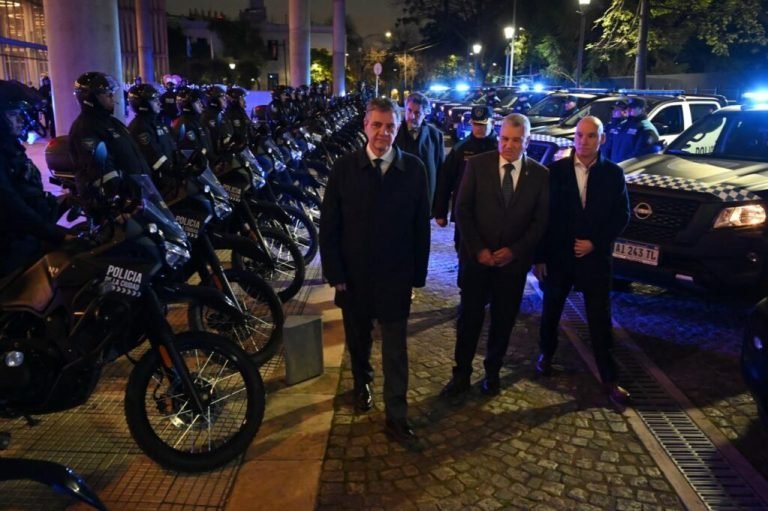 La Ciudad incorporó nuevas motos, camionetas y cuatriciclos para reforzar el patrullaje policial